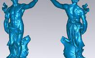 3d_model_of_the_mercury_statues